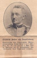 Zoister Friedrich, Frankenburg, Infantrist